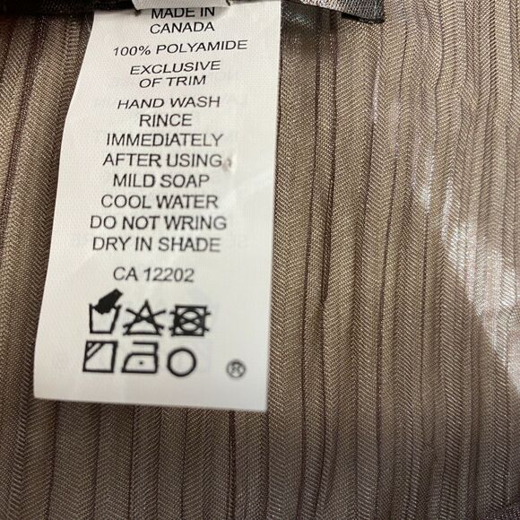 SHAN Sheer Brown Swim Coverup - Picture 10 of 10